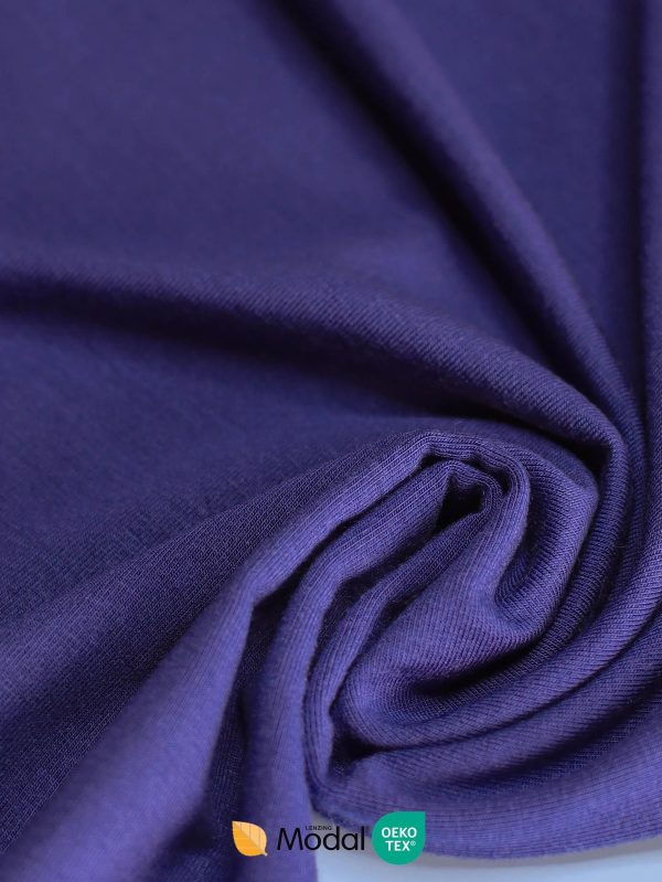 MeetMilk TENCEL™ Mika Modal Jersey in Pansy Purple