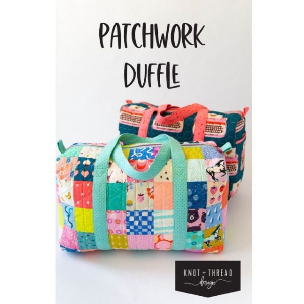 Schnittmuster Tasche Patchwork Duffle Mini von Knot + Thread Designs (englisch)