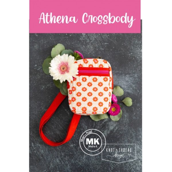 Schnittmuster Tasche "Athena Crossbody" von Knot + Thread Designs (englisch)