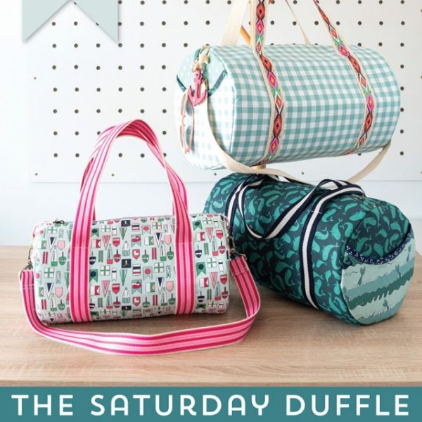 Schnittmuster Tasche "Saturday Duffle Bag" von Melissa Mortenson (englisch)