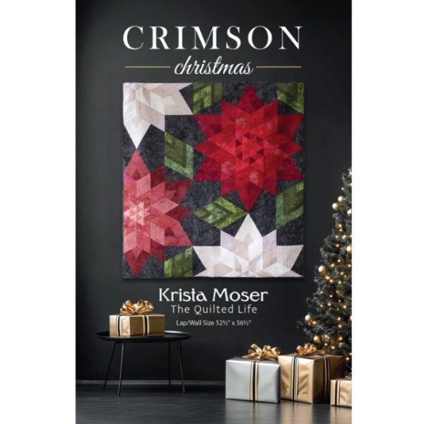 Schnittmuster Quilt "Crimson Christmas" von Krista Moser - The Quilted Life (Englisch)