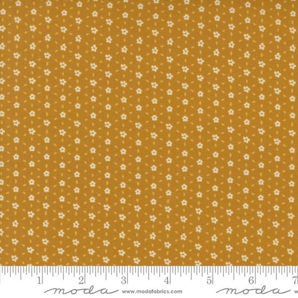 Moda Fabrics - Crystal Manning - Sagewood - Seedling in Golden