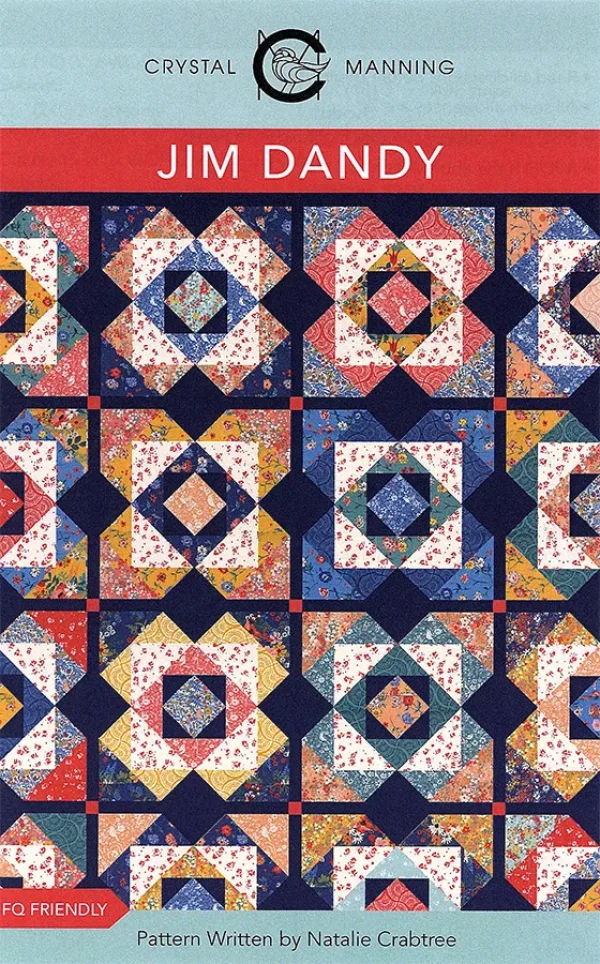 Schnittmuster Quilt - "Jim Dandy" von Chrystal Manning