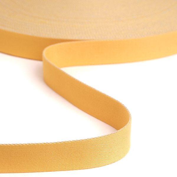 Gurtband Solid 30mm - Bright Yellow (glatt)