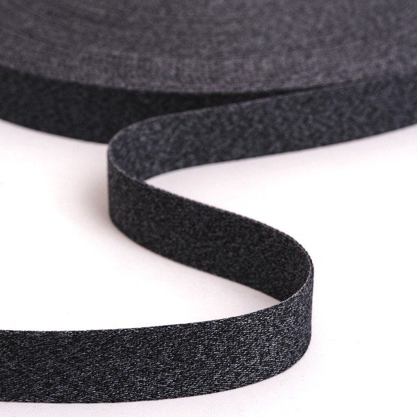 Gurtband 30mm - Moonstone meliert (glatt)