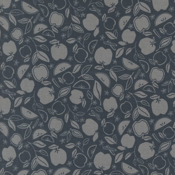 Moda Fabrics - Jessica Rose - Rainier - Apple Crisp in Deep Sea