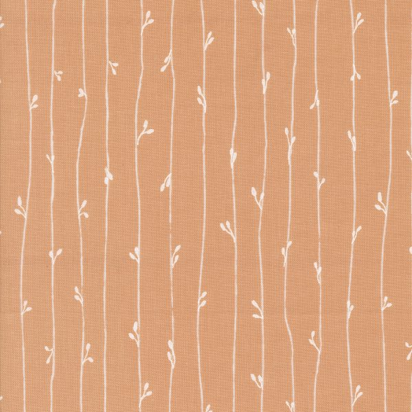 Moda Fabrics - Jessica Rose - Rainier - Book Stripes in Peach