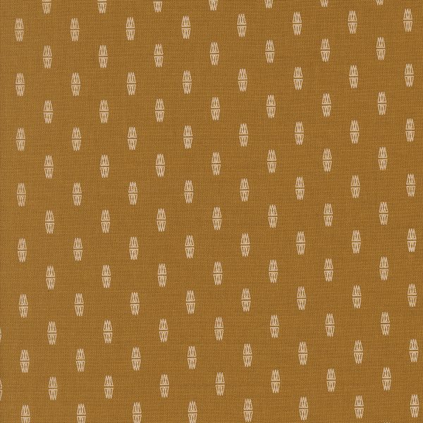 Moda Fabrics - Jessica Rose - Rainier - Blenders Geometric in Caramel