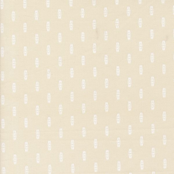 Moda Fabrics - Jessica Rose - Rainier - Blenders Geometric in Eggshell White