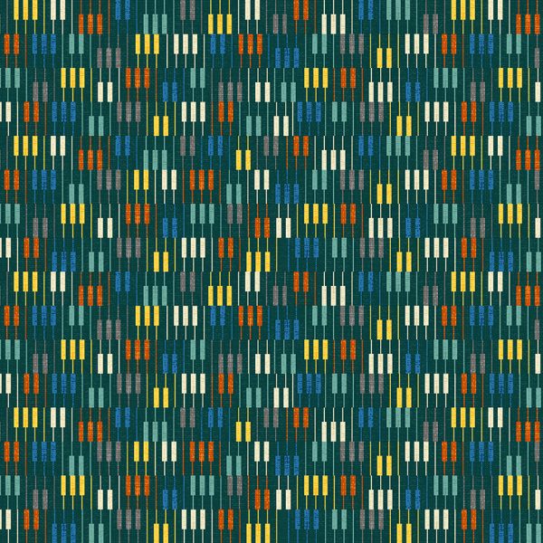 Windham Fabrics - Whistler Studios - Feeling Jazzy  - Piano Solo in Teal