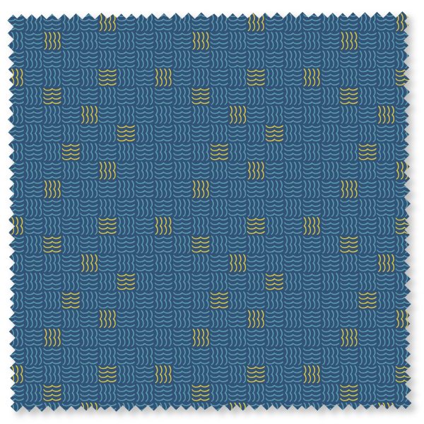 Felicity Fabrics - Jen Swenty - Sea Garden - Wavy Currents