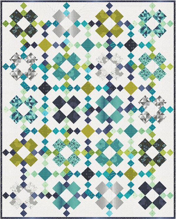 Schnittmuster Quilt "Sea Glass" von V and Co.