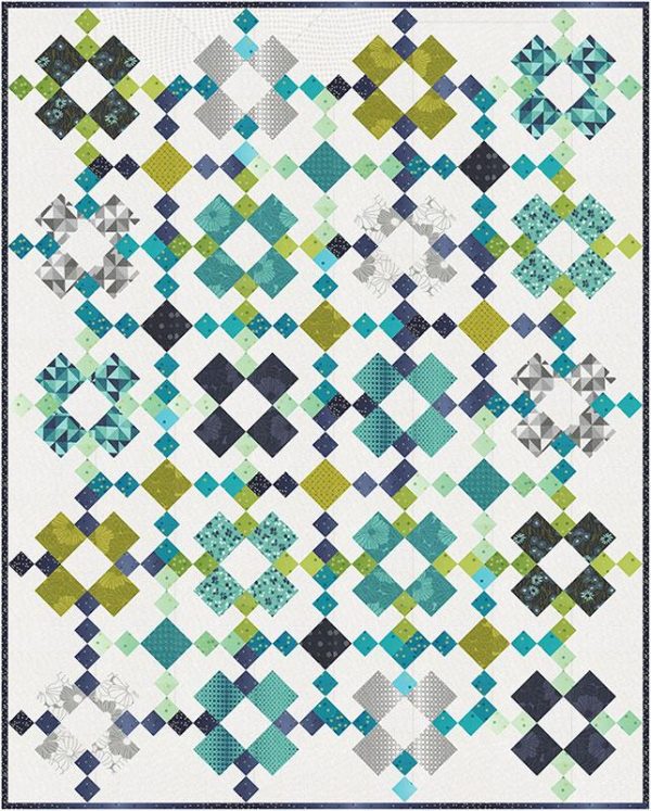 Schnittmuster Quilt "Sea Glass" von V and Co.
