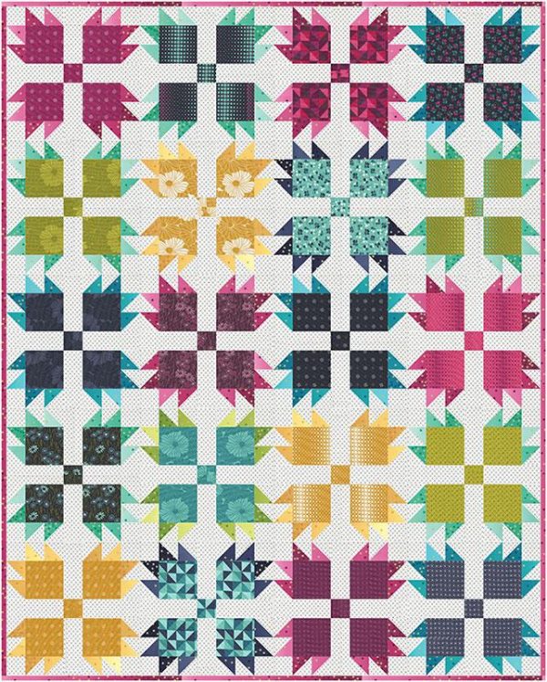 Schnittmuster Quilt "Take Flight" von V and Co.