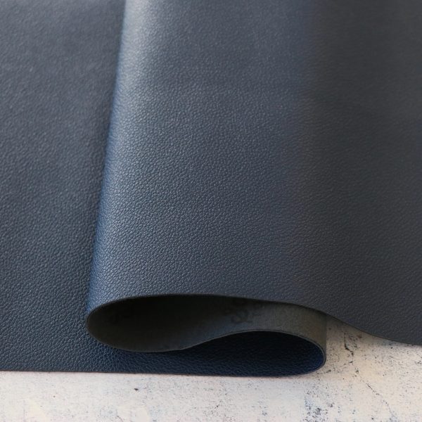 Kunstleder Pebble in Navy / Dunkelblau – Bild 3