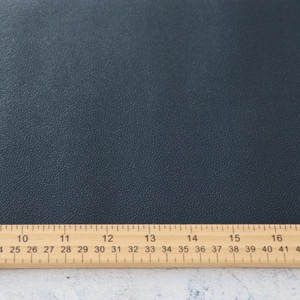 Kunstleder Pebble in Navy / Dunkelblau – Bild 2