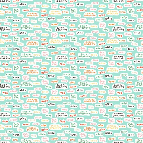 RJR - Kimberly Morgan - Friendly Farm - Noisy Barn in Meadowland Fabric