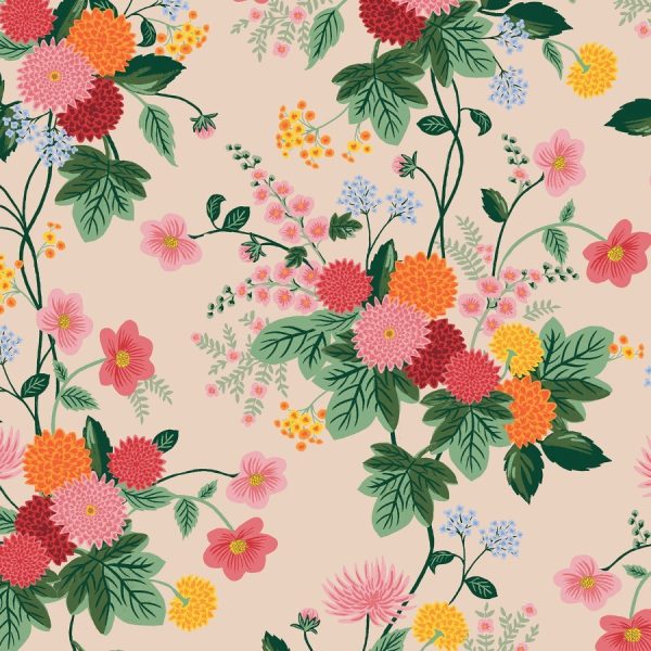 Rifle Paper Co. - Dahlia - Blush (Rayon/Viskose)