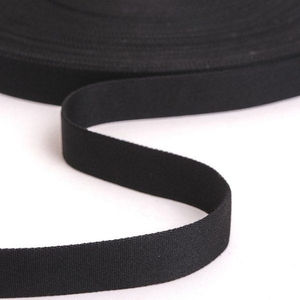 Gurtband Solid 30mm - Caviar (glatt)