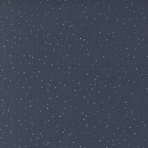 Moda Fabrics - Elena Amo - Purrfect Christmas - Snow Dots in Midnight