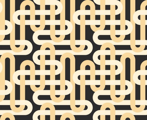 Moda Fabrics - Emily Van Hoff - Groove - Woven Geometrics in Nightfall