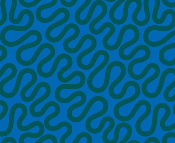 Moda Fabrics - Emily Van Hoff - Groove - Unspooled Geometrics in Cool Blue