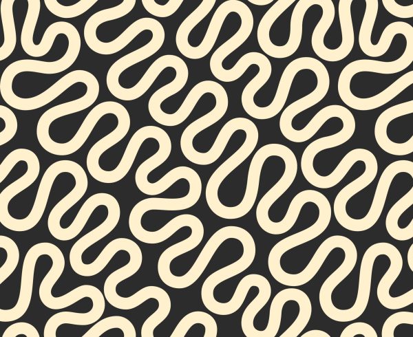 Moda Fabrics - Emily Van Hoff - Groove - Unspooled Geometrics in Tuxedo