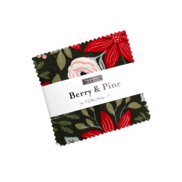 Moda - Lella Boutique - Berry And Pine - Mini Charm Pack (42-teilig)