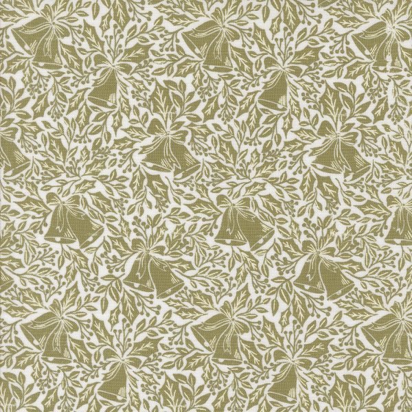 Moda Fabrics - Lella Boutique - Berry And Pine - Bell Song in Sage