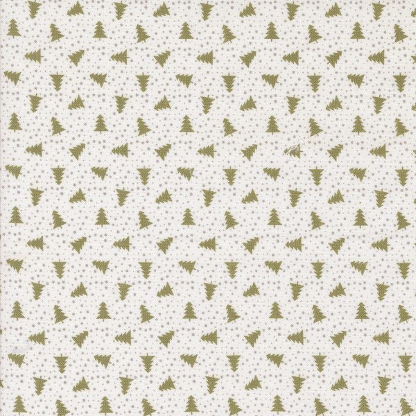 Moda Fabrics - Lella Boutique - Berry And Pine - Little Trees in Sage