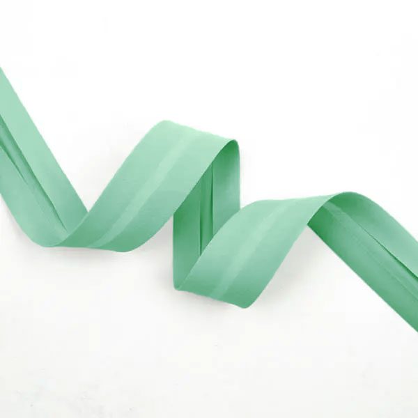 Schrägband Pure Solids in Sea Glass 25mm