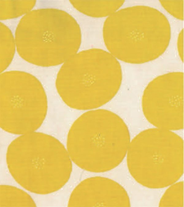 Kokka – MUDDY WORKS Anpan Oxford in Yellow Beige