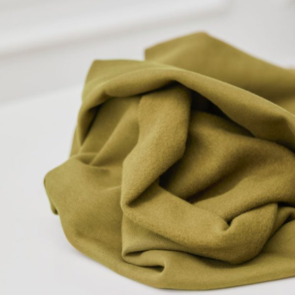 Mind the Maker Organic Basic Brushed Sweat in Pickle