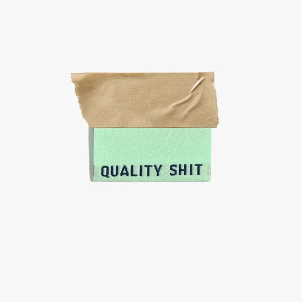 Webetiketten von Kylie and the Machine: Quality Shit- Pastell (6 Stück) – Bild 3