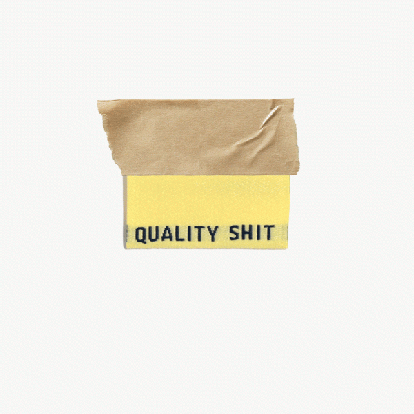 Webetiketten von Kylie and the Machine: Quality Shit- Pastell (6 Stück) – Bild 6
