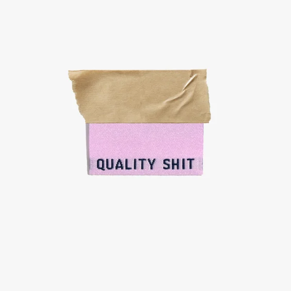 Webetiketten von Kylie and the Machine: Quality Shit- Pastell (6 Stück)