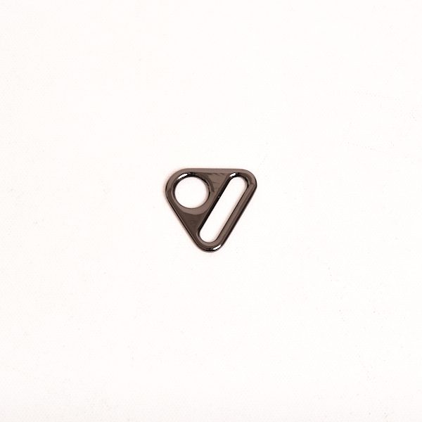 Triangle-Ring Gunmetal für Gurtbänder bis zu 25mm/1"