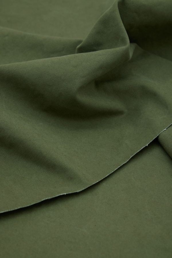 Mind the Maker Heavy Canvas in Green Khaki