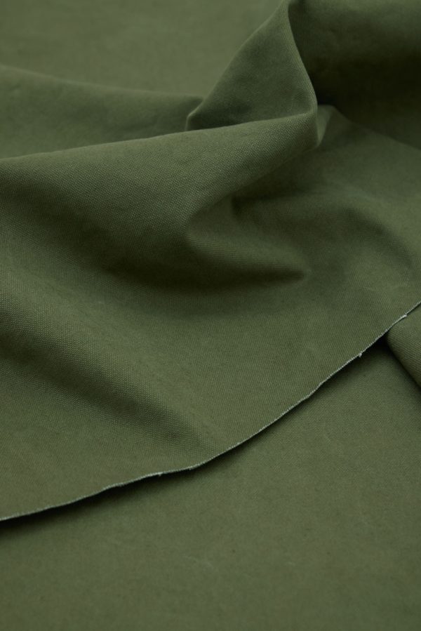 Mind the Maker Heavy Canvas in Green Khaki