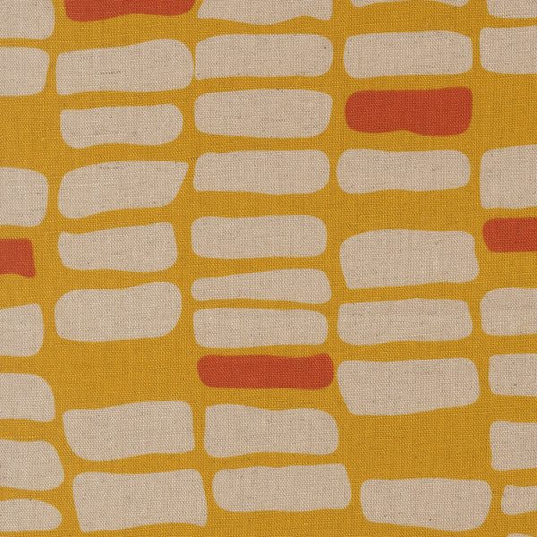 Moda Fabrics - Zen Chic - Urban Whisper Mochi Linen - Brick in Sunset