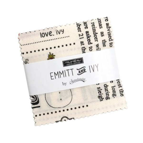 Moda Fabrics - Sweetwater - Emmitt and Ivy - Mini Charm Pack (42-teilig)