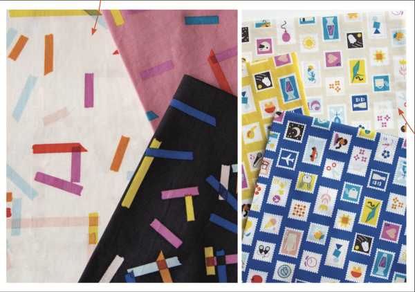 Moda Fabrics - Rashida Coleman Hale - Salutations - Stampy in Golden Hour – Bild 3