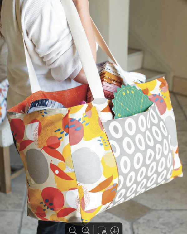 Moda Fabrics - Zen Chic - Urban Whisper Mochi Linen - Brick in Sunset – Bild 4