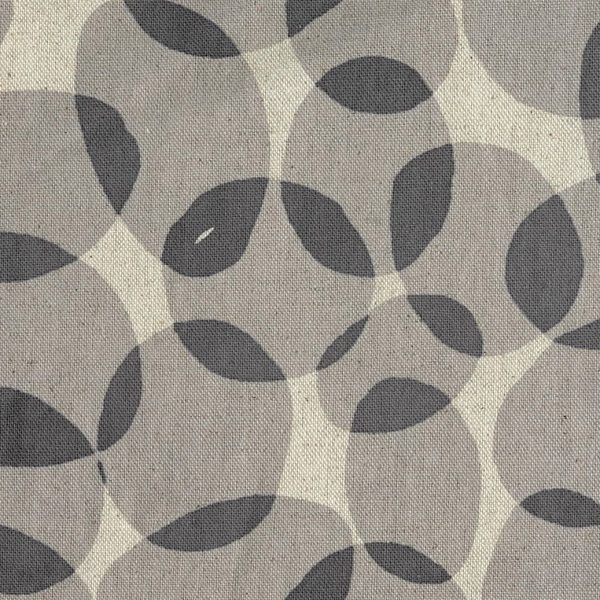 Kokka – Bookhou - Gather - Circles in Grey (CANVAS)