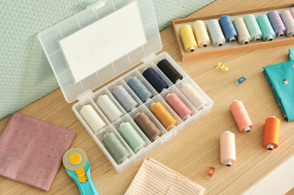 Allrounder Box - Mettler Perfect Quilting Thread - Set mit 12 Spulen je 1000 Meter / Lieferzeit ca. 4 Wochen