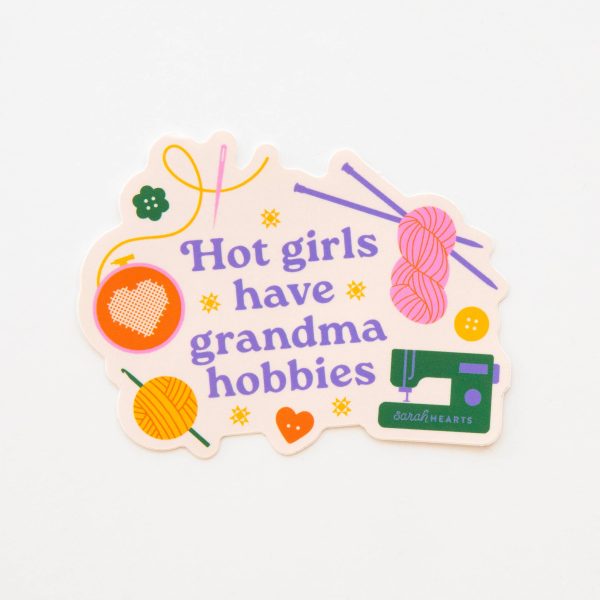 Sticker von Sarah Hearts: Grandma Hobbies – Bild 3