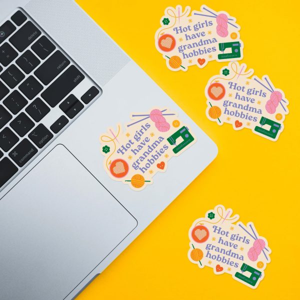 Sticker von Sarah Hearts: Grandma Hobbies – Bild 2