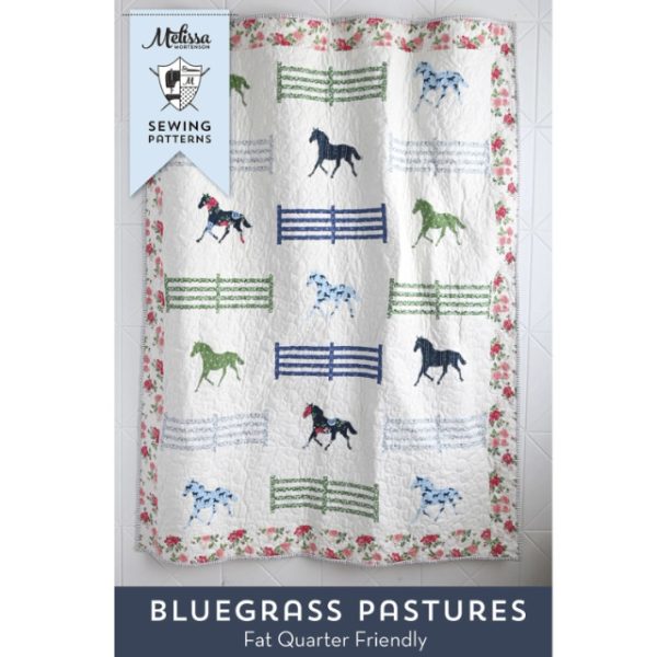 Schnittmuster Quilt "Bluegrass Pastures" von Melissa Mortenson (englisch)