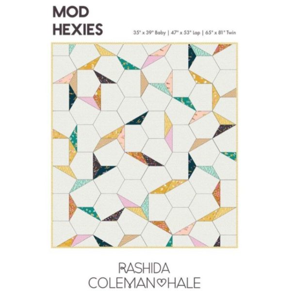 Schnittmuster Quilt "Mod Hexies" von Rashida Coleman-Hale