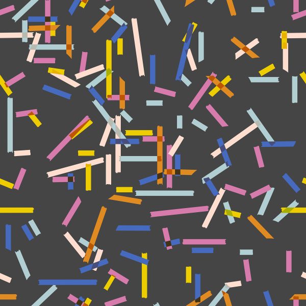 Ruby Star Society - Rashida Coleman Hale - Salutations - Washi in Soft Black